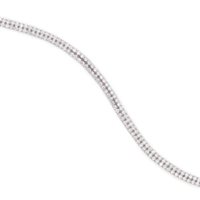 Bracciale Dilvdò Donna TENNIS in Argento Zircone BRTCBB2F - BRTCBB2F